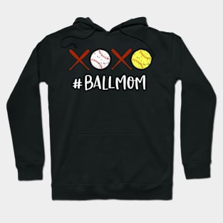 Softball Mom Baseball Mom Hoodie